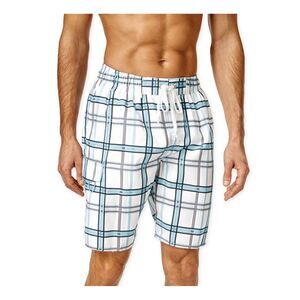 Newport Blue Mens Big & Tall Plaid Swim Bottom Board Shorts, NWT